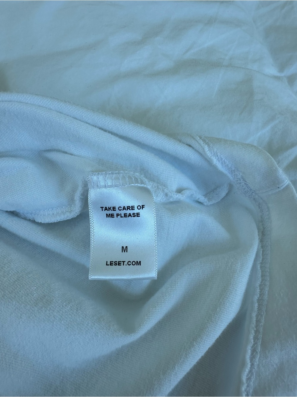 Leset White Tee - Picture 4 of 5